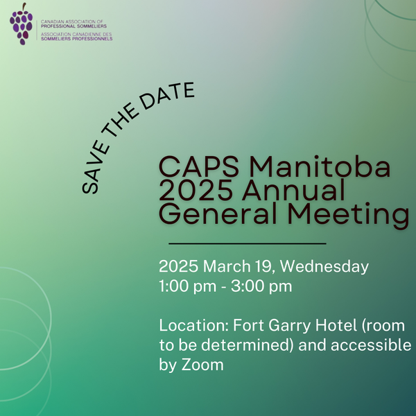 2025 CAPS Manitoba Annual General Meeting - CAPS MEMBERS ONLY